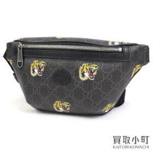 Gucci Tiger GG Supreme Interlocking Belt Bag Hip Crossbody Waist Logo